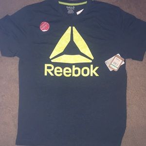 NWT neon green and grey T-shirt